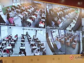 高考视频监控回放,一窥考场真实情况